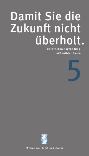 Broschüre „Damit Sie in Zukunft nicht überholt werden“ (PDF)